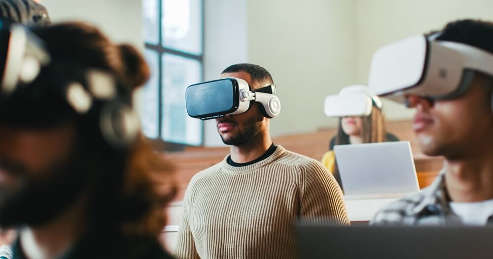 Vr and tech for exams and training